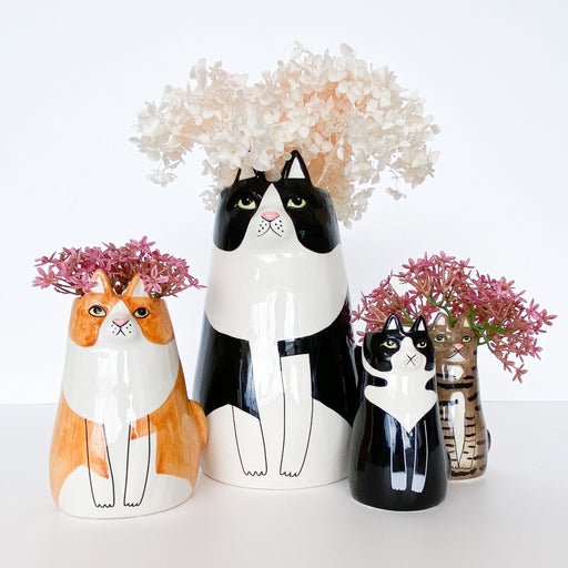 cat vases for flowers
