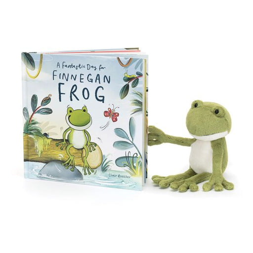 finnegan jelly cat frog and book