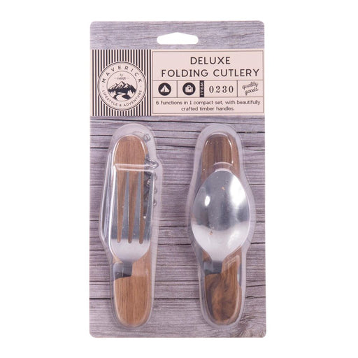 folding cutlery set for outdoors camping