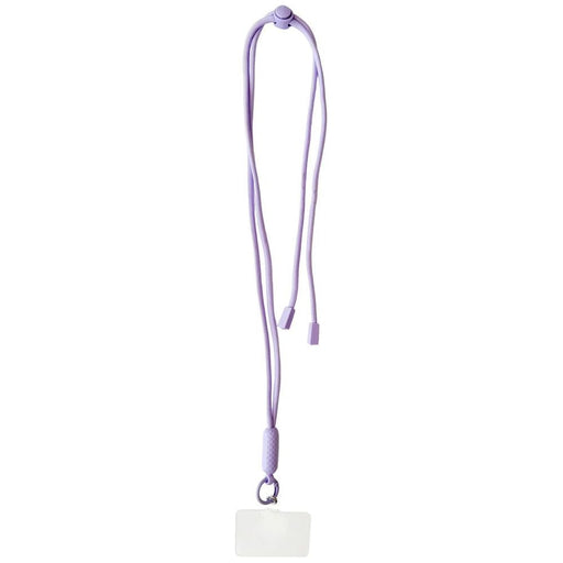 lilac mauve phone rope lanyard holder adjustable