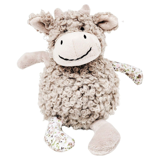cow soft toy rattle for baby
