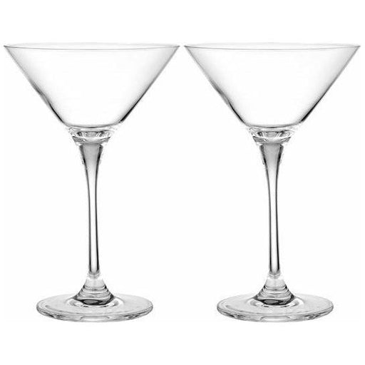 set of 2 martini glasses