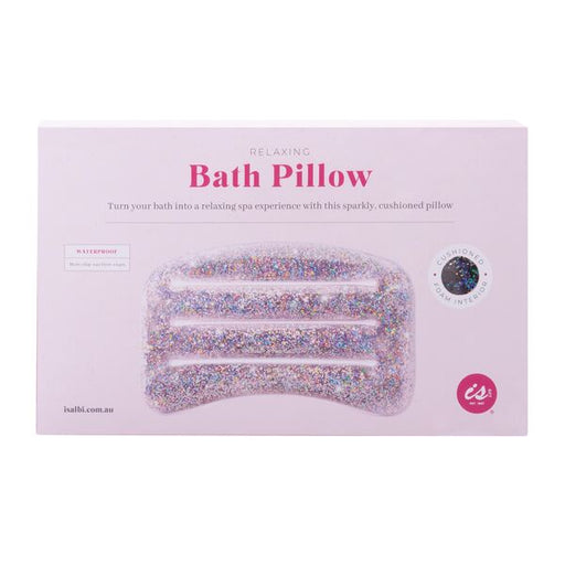 bath pillow with suction cups waterproof