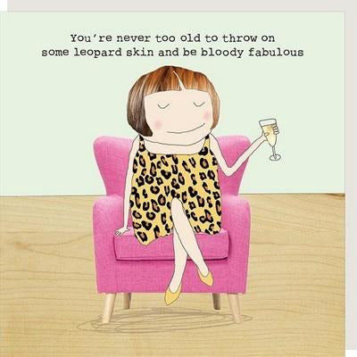 novelty card with quote for women