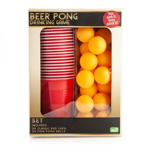 beer pong drinking game kit