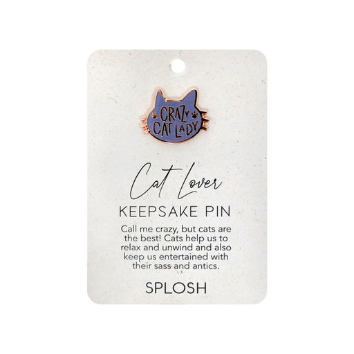 Cat lover Keepsake pin