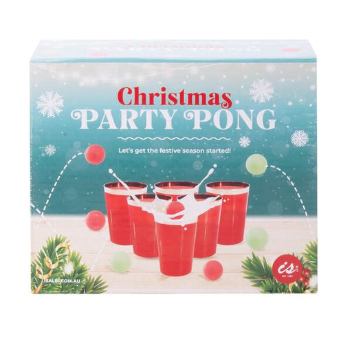christmas party pong drinking game