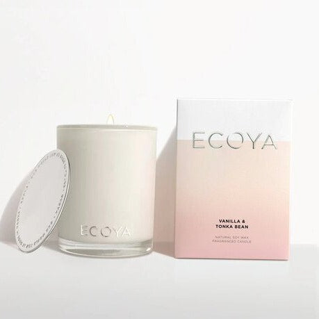 vanilla and tonka bean candle by ecoya