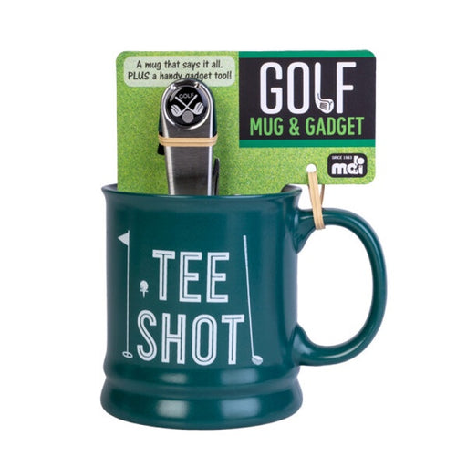 golf mug and gadget tool set combo