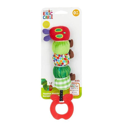 the very hungry caterpillar teether rattle