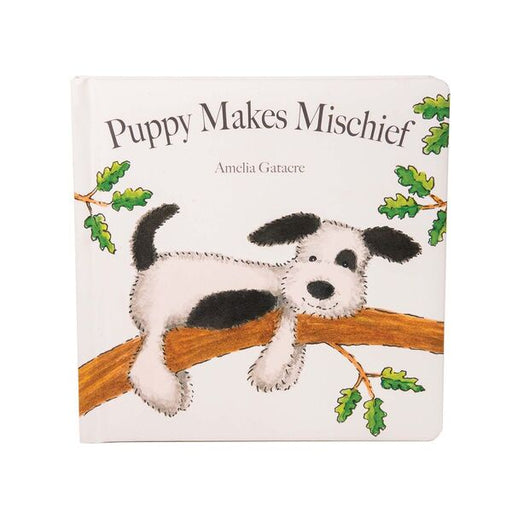 jellycat puppy makes mischief book