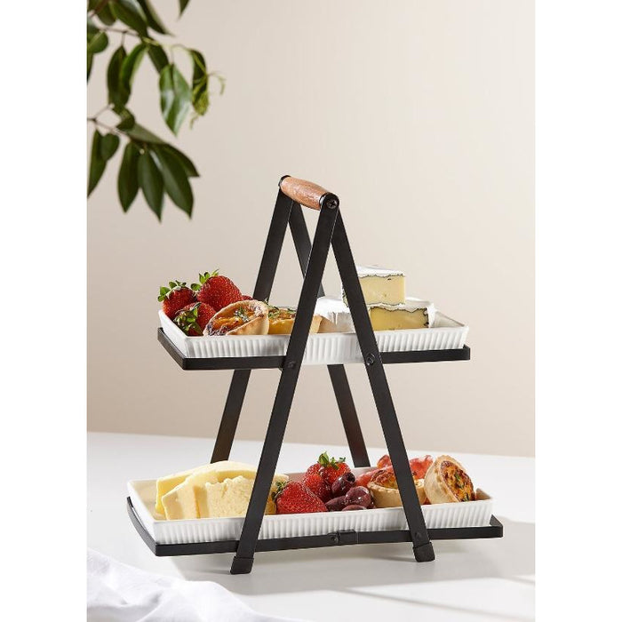 Ladelle Classica 2 Tier Serving Tower