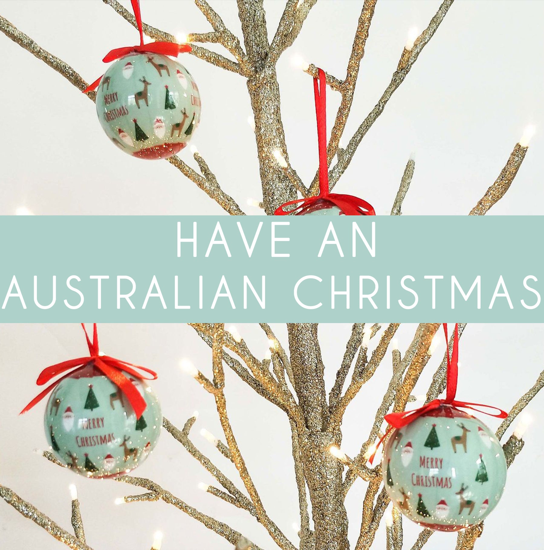 Decorations for an Aussie Christmas!