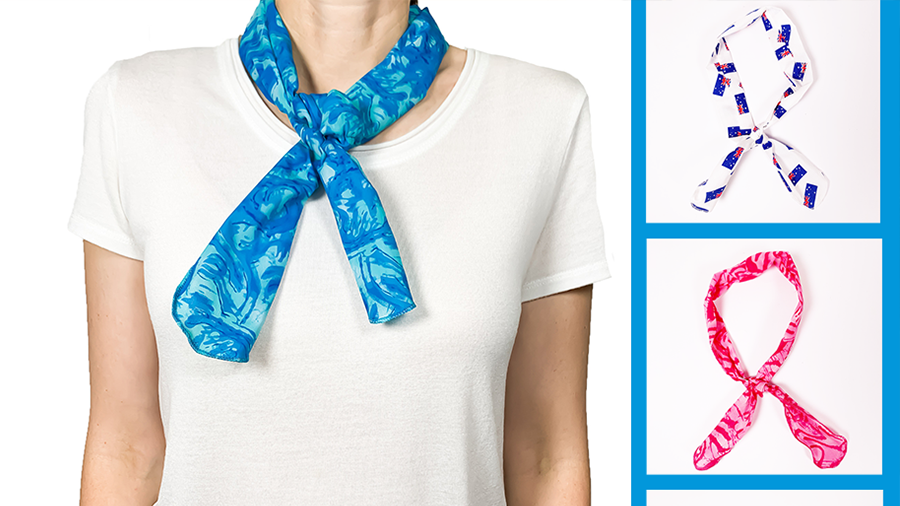 How the Body Cooling Neck Tie Works to Keep you Cool!