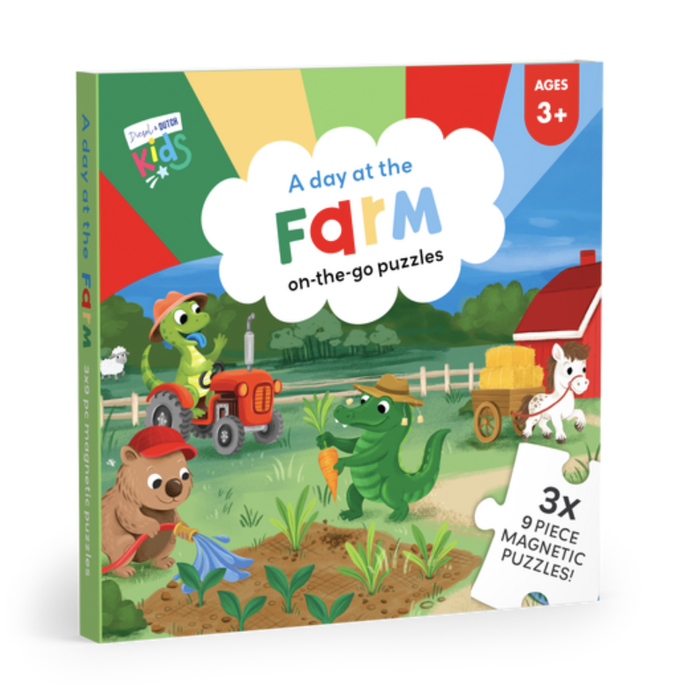 On The Farm On The Go Magnetic Puzzle