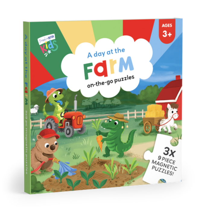 On The Farm On The Go Magnetic Puzzle