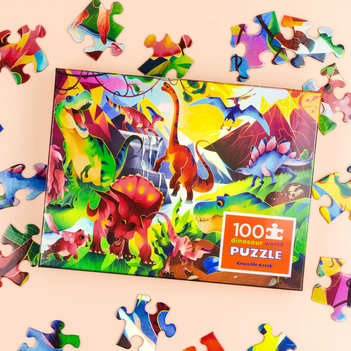 Holograohic Puzzle Dinosaur 100 Piece