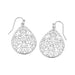 teardrop earring silver by liberte womens fashion