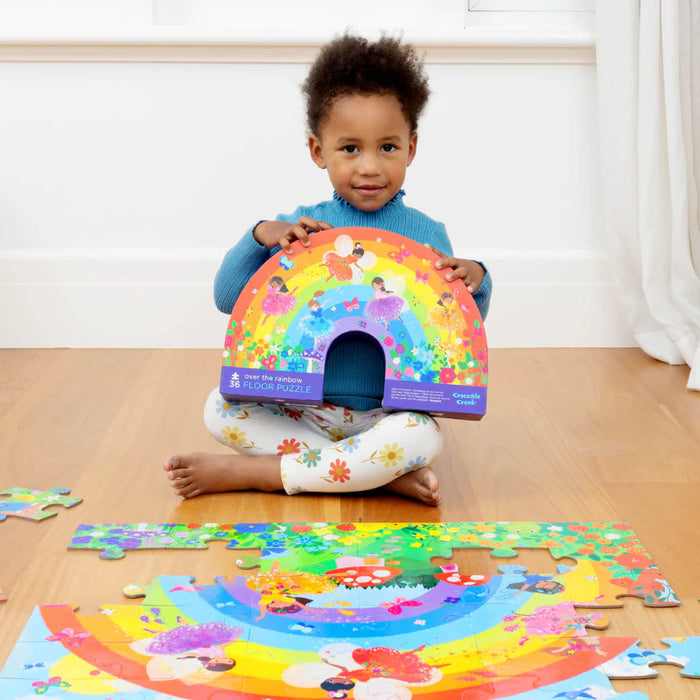 Rainbow Puzzle Animals 100 Piece