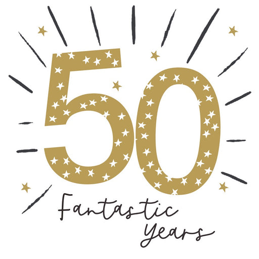 50th birthday card