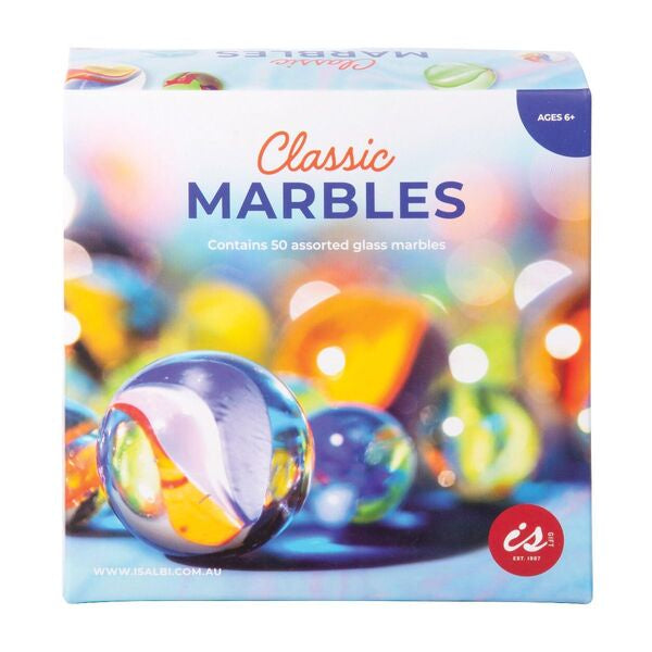 50 glass mables