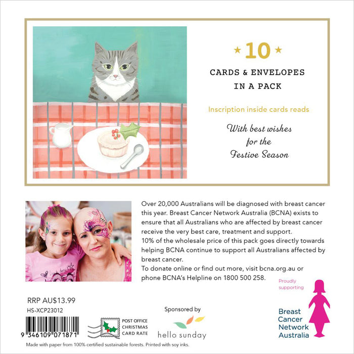 Mince Pie Christmas Card Pack