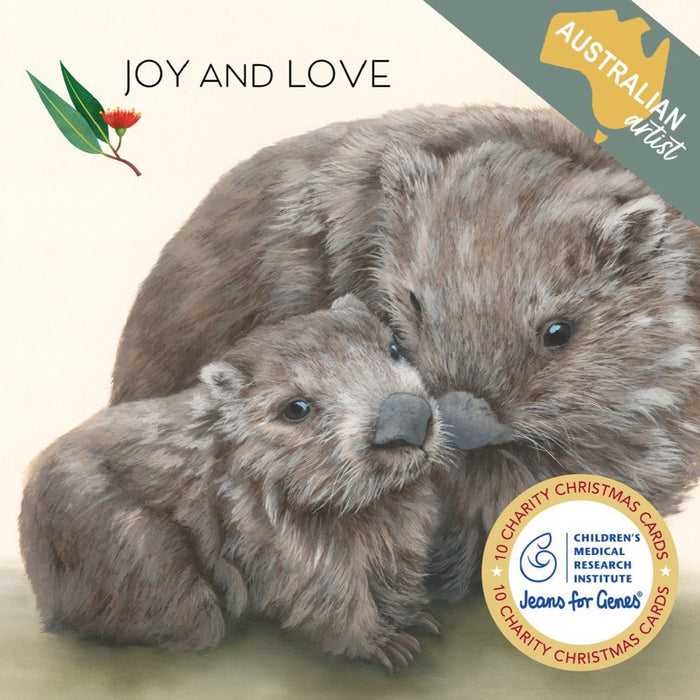 Wombat Love Christmas Card Pack