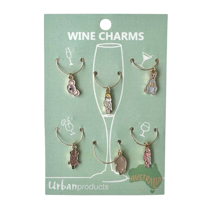Australian Wine Charms Souvenirs