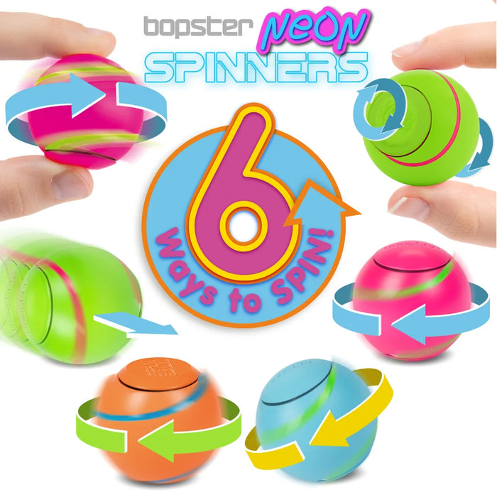 Bopster Neon Spin Ball Spinner