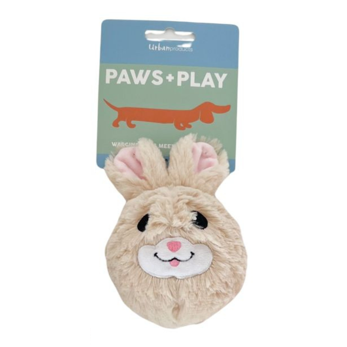 Squeaker Bunny Ball Dog Toy 20cm