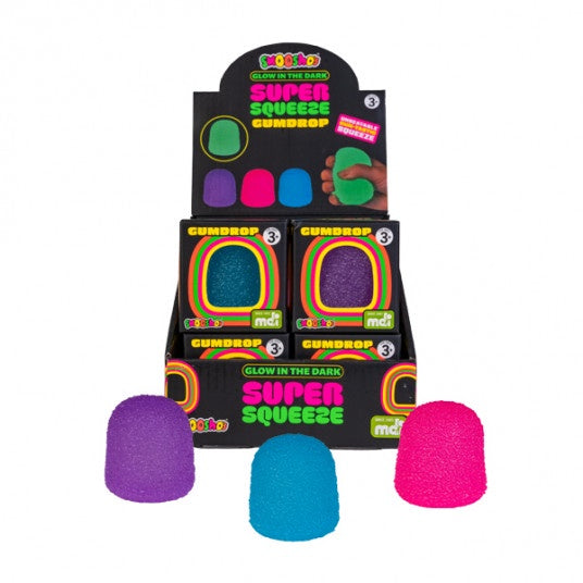 Smooshos Super Squeeze Glow in the Dark Gumdrop