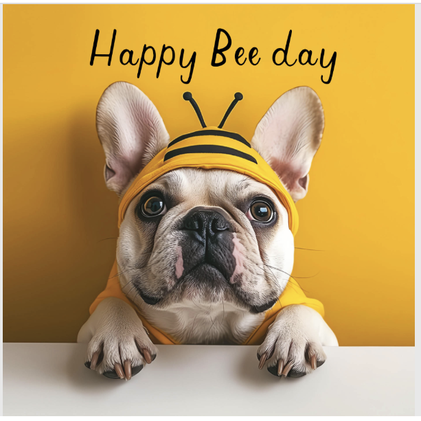 Happy Bee Day Card