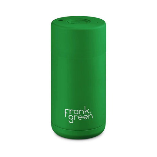frank green coffee cup in new colour evergreen