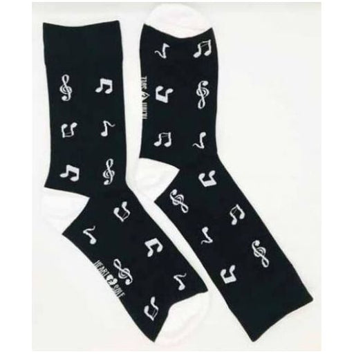 music notes socks on sale