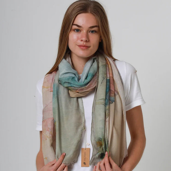Tessa Turquoise Scarf