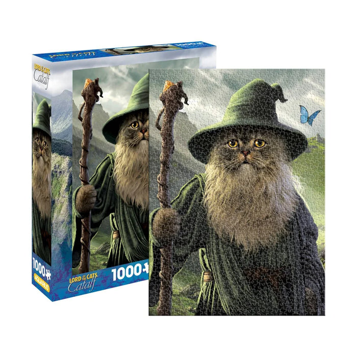 Lord of the Cats - Catdalf 1000 Pc Puzzle