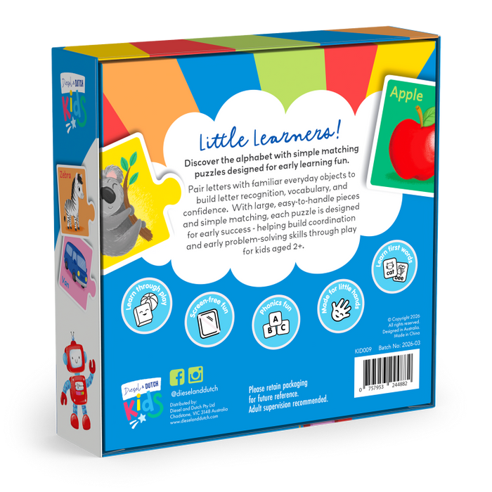 My First 52pc Alphabet Match & Learn Puzzle