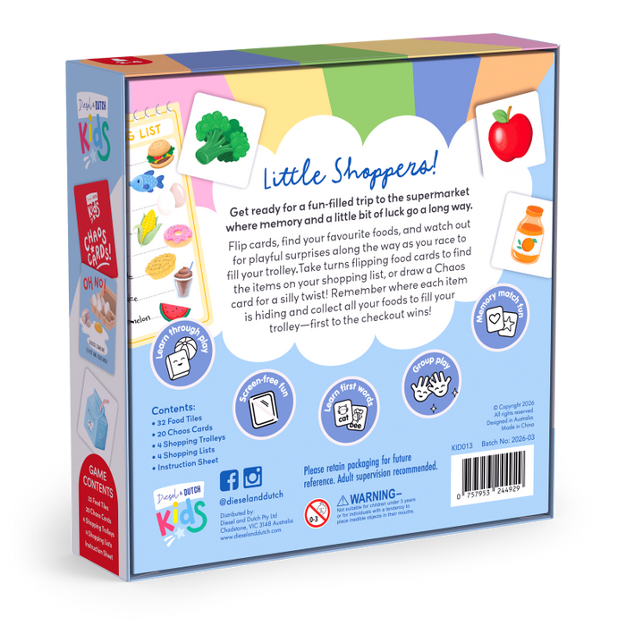 Kids Shopping Chaos Game