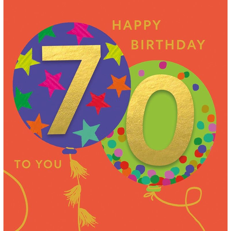70th Birthday Presents & Gifts
