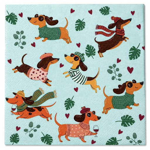 dog serviette