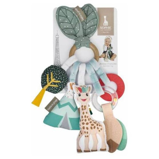 sophie giraffe baby teething activity toy