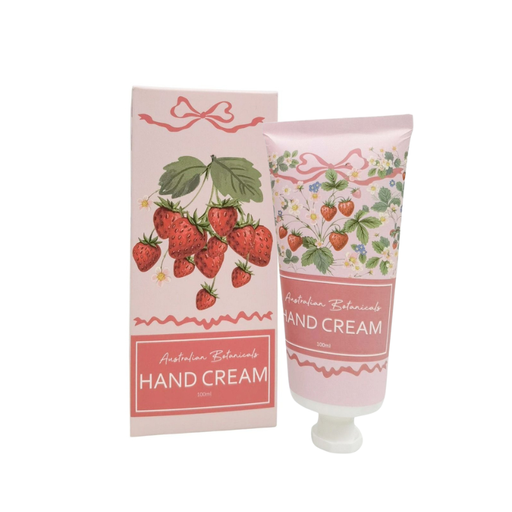 strawberry theme hand cream