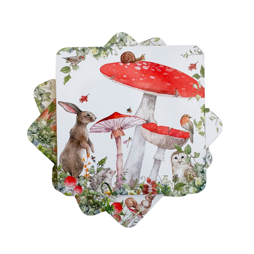 enchanted garden coasters