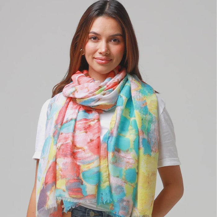 Bright Splash Scarf