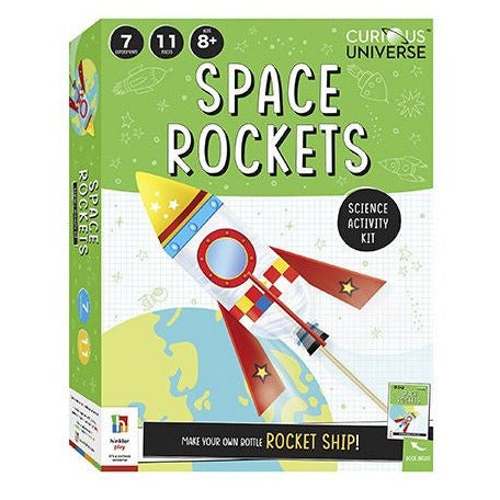 space rockets science activity set for older kids