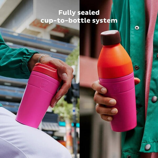 convertible coffee cup water bottle