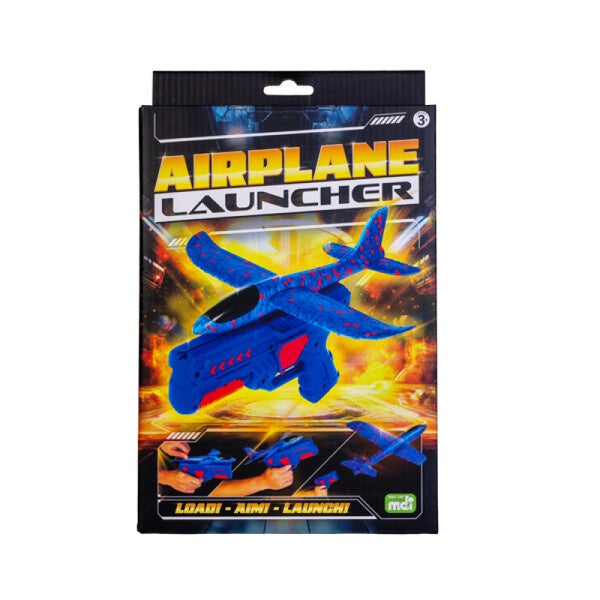airplane launcher kids toy outdoors