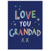 Granddad card for fathers day