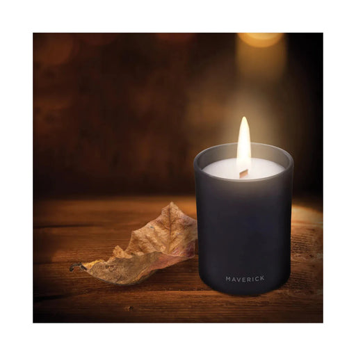 tobacco candle scent gift maverick