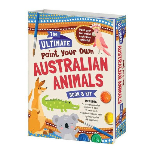 paint your own australian animals activity kit